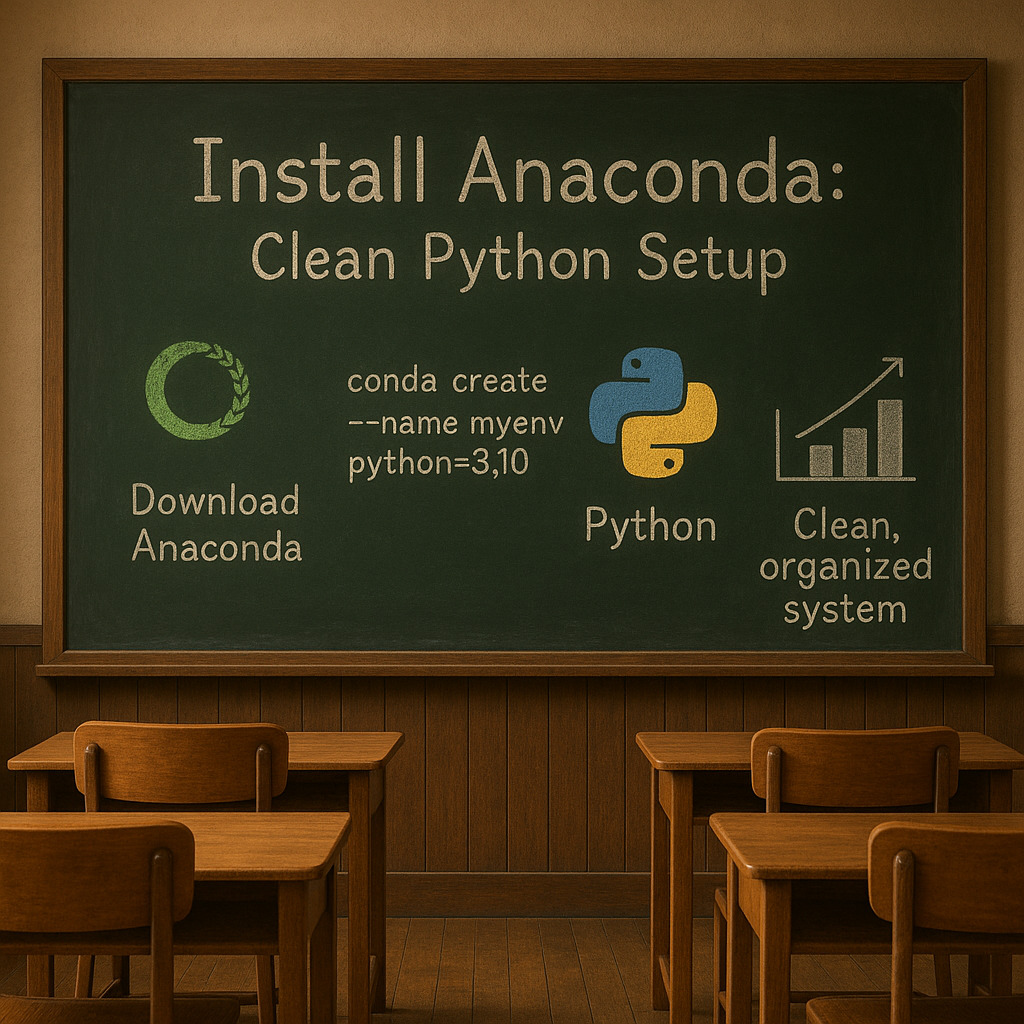 Anaconda to Create a Clean Python Environment